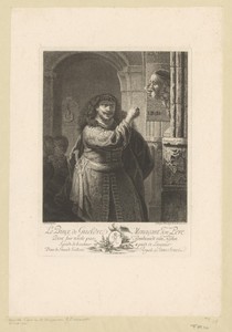 Adolf van Gelre bedreigt zijn vader die in de gevangenis zit, 1465