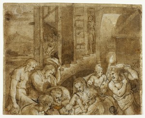 Adoration of the Shepherds: Upper Half