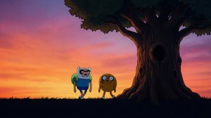 Adventure Time Silhouette