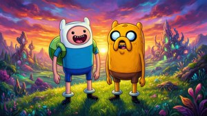 Adventure Time Sunset Duo