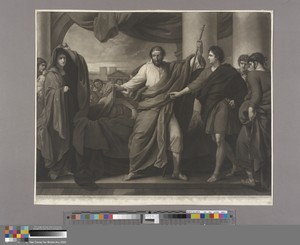 Aegisthus Discovers the Body of Clytemnestra