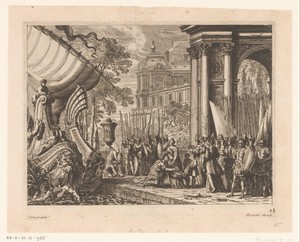 Aeneas gaat in Carthago aan land