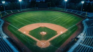 Aerial Baseball Field