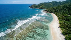 Aerial Beach Paradise