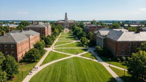 Aerial Campus Summer