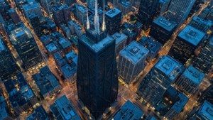 Aerial City Grid