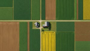 Aerial Farm Grid