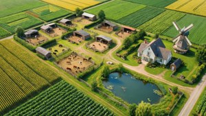 Aerial Farm View
