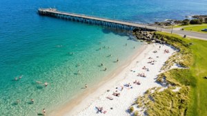 Aerial Glenelg Beach