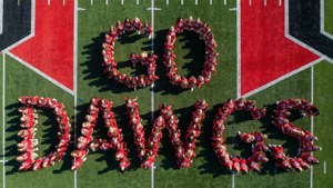 Aerial Go Dawgs