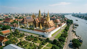 Aerial Grand Palace View