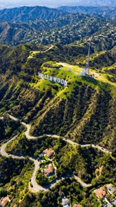 Aerial Hollywood Hills