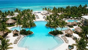 Aerial Margaritaville Paradise