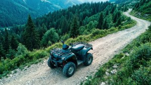 Aerial Mountain Trail