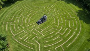Aerial Mower Pattern