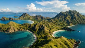 Aerial Paradise of Komodo