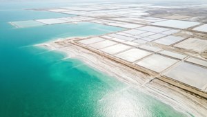 Aerial Salt Pan Patterns