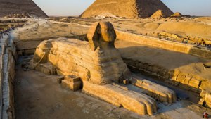 Aerial Sphinx and Pyramids