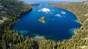 Aerial Tahoe Summer