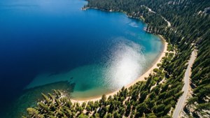 Aerial Tahoe Summer