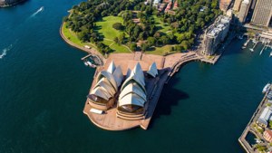 Aerial Top View Opera