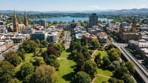 Aerial View of Ballarat City