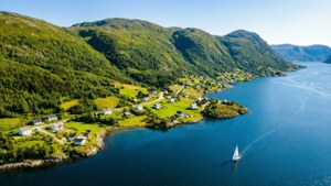 Aerial View of Larvik Summer