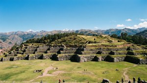 Aerial View of Sacsayhuaman
