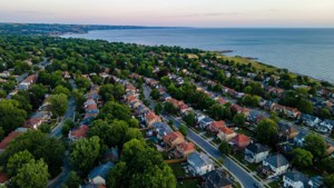 Aerial Whitby Neighbourhoods