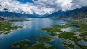 Aerial Wular Lake