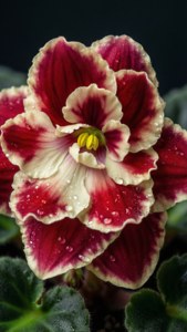 African Violet Macro