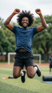 Afro Joyful Jump