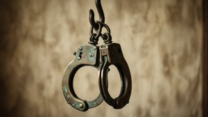 Aged Bronze Shackles