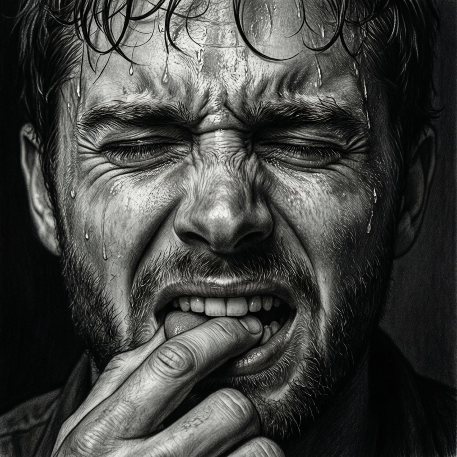Agony Grip by Wallpapers.art Studio
