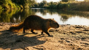 Agouti by the River