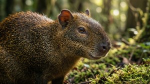Agouti in the Undergrowth