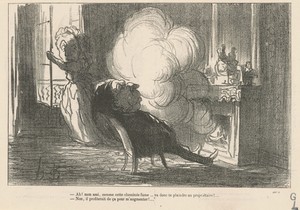 Ah! ... Comme cette cheminé fume ...