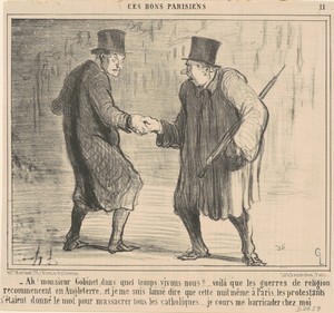 Ah! Monsieur Gobinet, dans quel temps ...