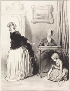 Ah!... quelle singulière éducation vous donnez a votre fille?...