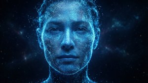 AI Face Particles