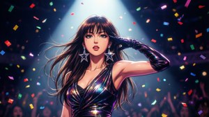 Ai Shines on Stage
