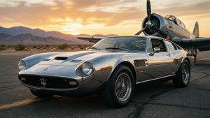 Airplane Meet Maserati