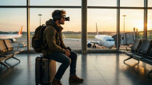Airport Travel Vlogger
