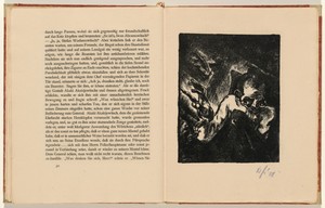 Akaki in Fieberphantasien (Akaki in a Fever Delirium) (plate 9) from Der Mantel (The Coat)