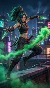 Akali Rooftop Run
