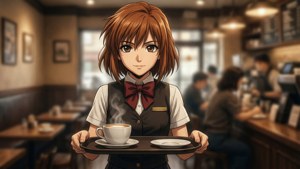 Akane Café Waitress