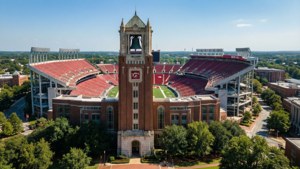 Alabama University Aerial