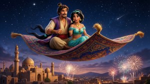 Aladdin's New Year Flight