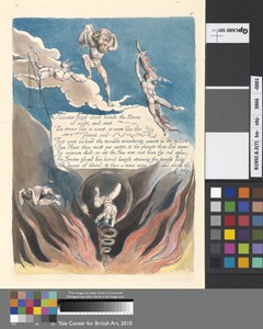 "Albions Angel stood beside the Stone of night, and saw..." (Plate 7)