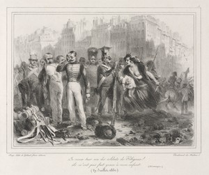 Album of 1831: I want to kill one of Polignac's soldiers.  They did not spare my child (Historic)
